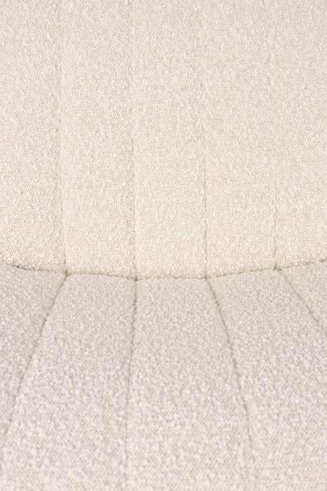 Bernie Fauteuil Gebroken Wit Bouclé