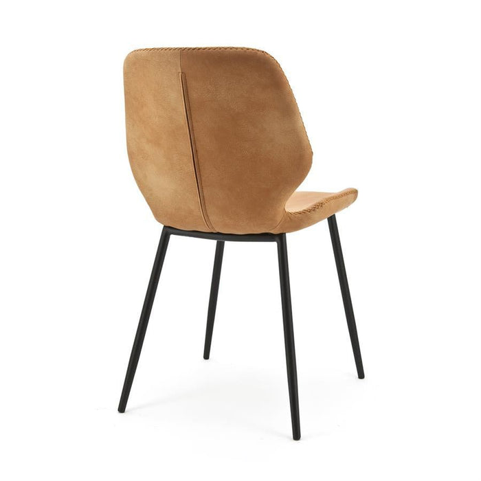 Eetkamerstoel Seashell - Cognac