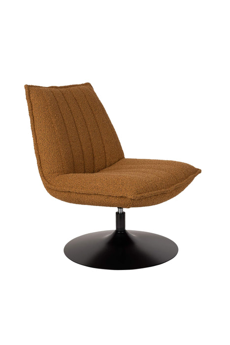 Bernie Fauteuil Bruin Bouclé