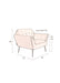 Kate Loungestoel Roze Clay