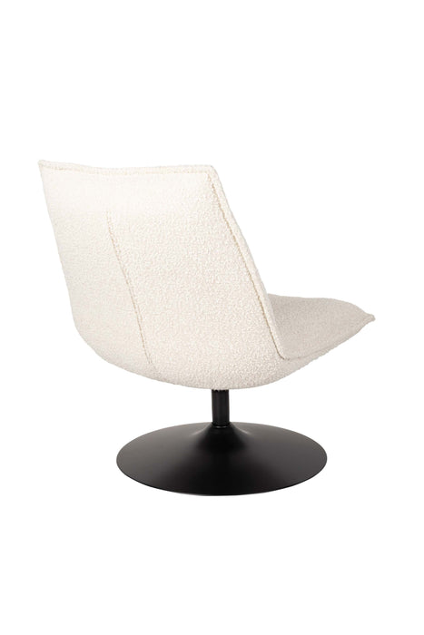 Bernie Fauteuil Gebroken Wit Bouclé