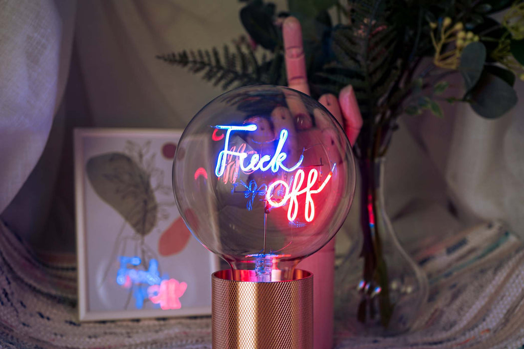 Decolamp "Fuck Off" - Bedraad
