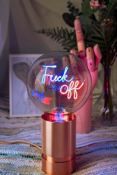 Decolamp "Fuck Off" - Bedraad