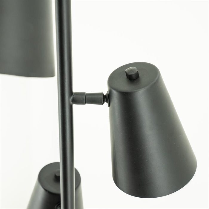 Vloerlamp Cole - zwart