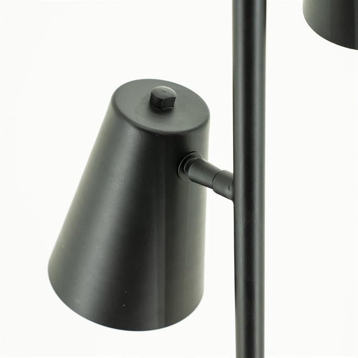 Vloerlamp Cole - zwart