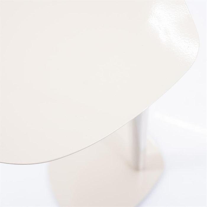 Bijzettafel Flake groot - beige