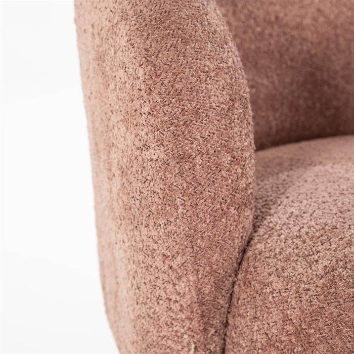 Fauteuil Balou - terracotta roze