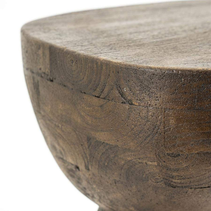 Bijzettafel Cobble - bruin