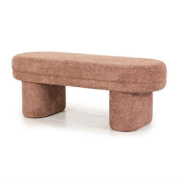 Bankje Rama - terracotta roze