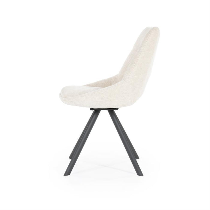 Draaibare Eetkamerstoel Bliss - beige