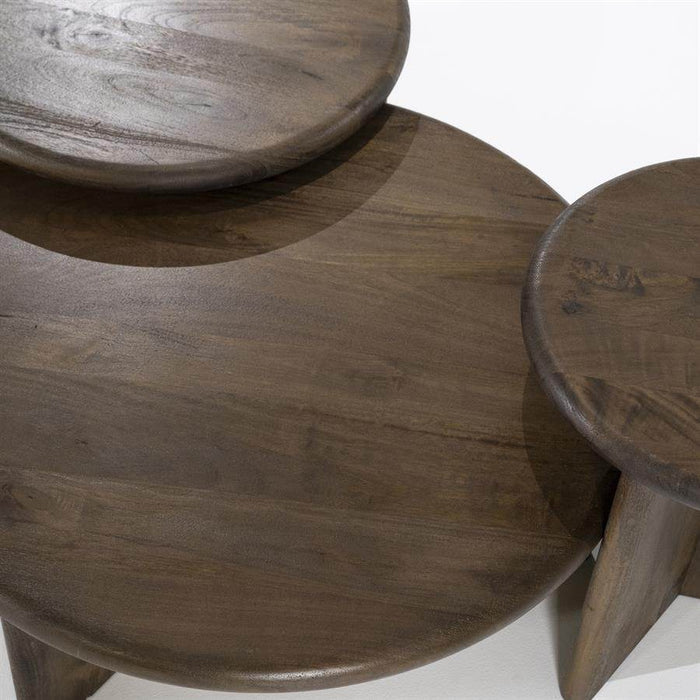 Salontafel Leoti medium - bruin
