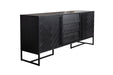 Class Dressoir Zwart Hoog