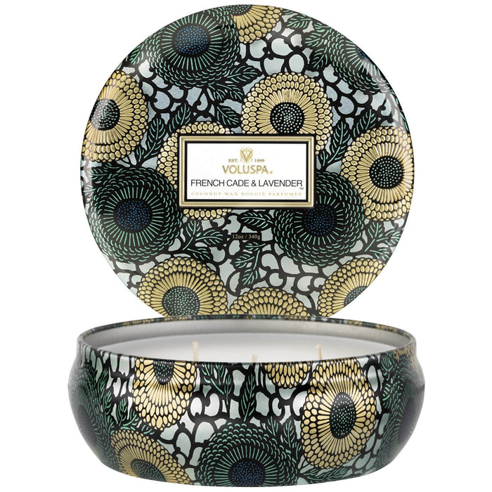 Voluspa Geurkaars Cade Lavender 3 Lonten Tin