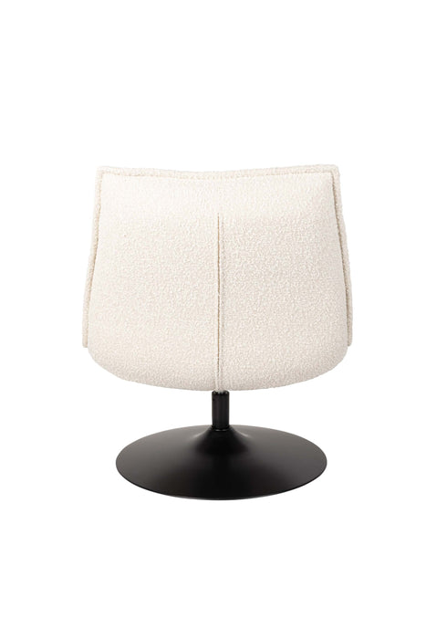 Bernie Fauteuil Gebroken Wit Bouclé