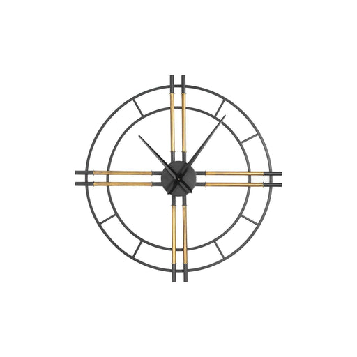 Joan Black Klok met gouden buizen rond