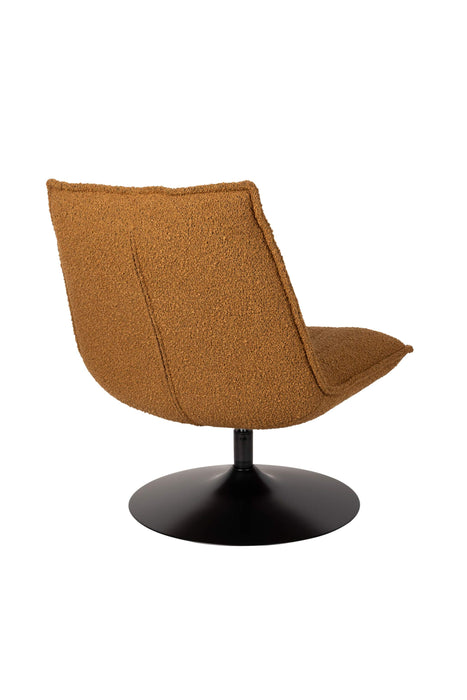 Bernie Fauteuil Bruin Bouclé