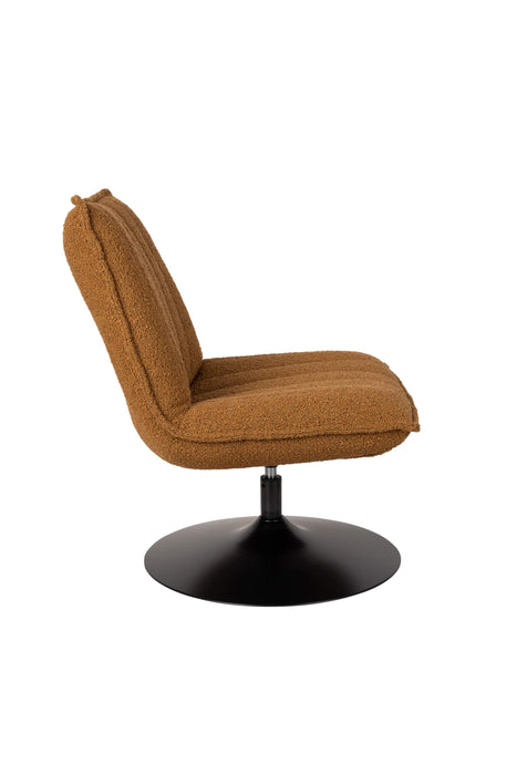 Bernie Fauteuil Bruin Bouclé