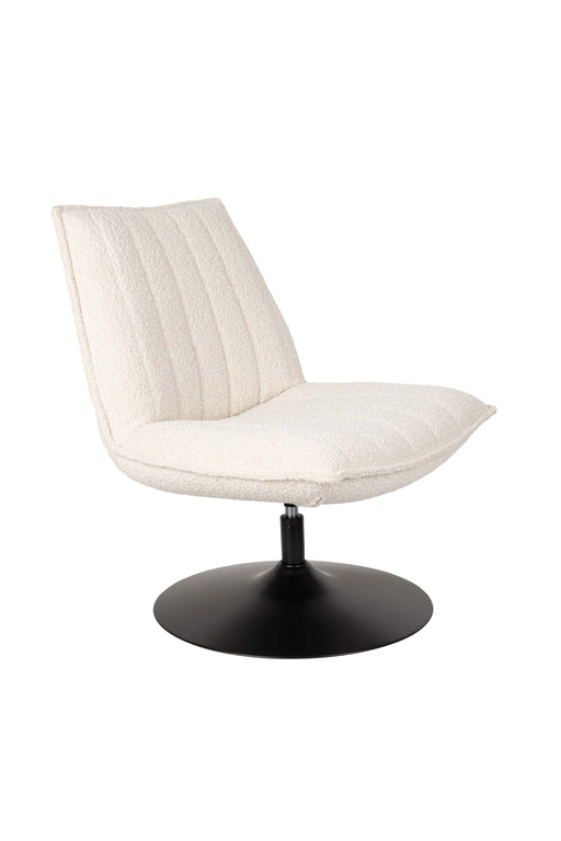 Bernie Fauteuil Gebroken Wit Bouclé