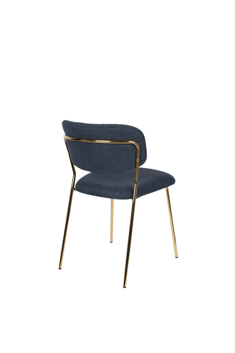 Stoel Jami donkerblauw