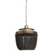 Zelivo Gold ijzeren hanglamp deco kettingen rond L