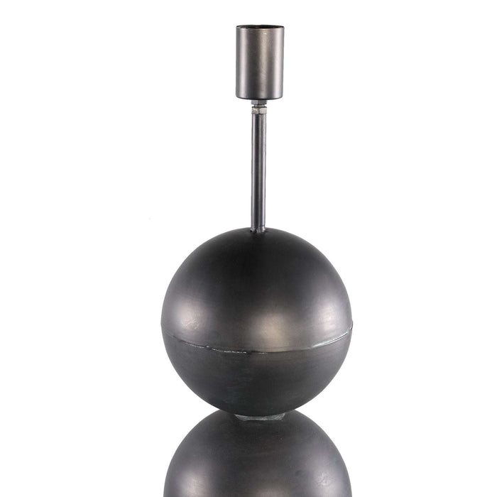 Lonza zwart metalen vloerlamp opgestapelde bollen rond