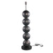 Lonza zwart metalen vloerlamp opgestapelde bollen rond