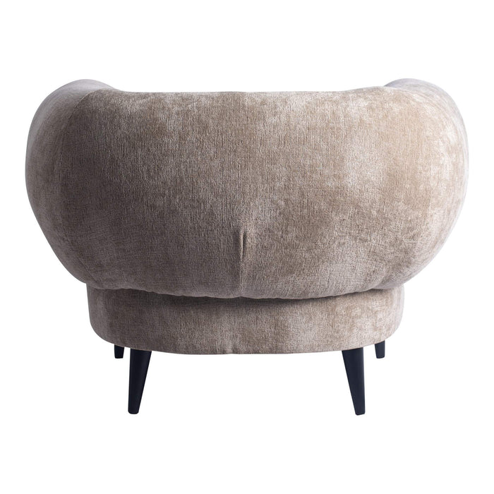 Elefan Cream fauteuil ronde armleuning