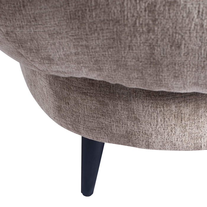 Elefan Cream fauteuil ronde armleuning