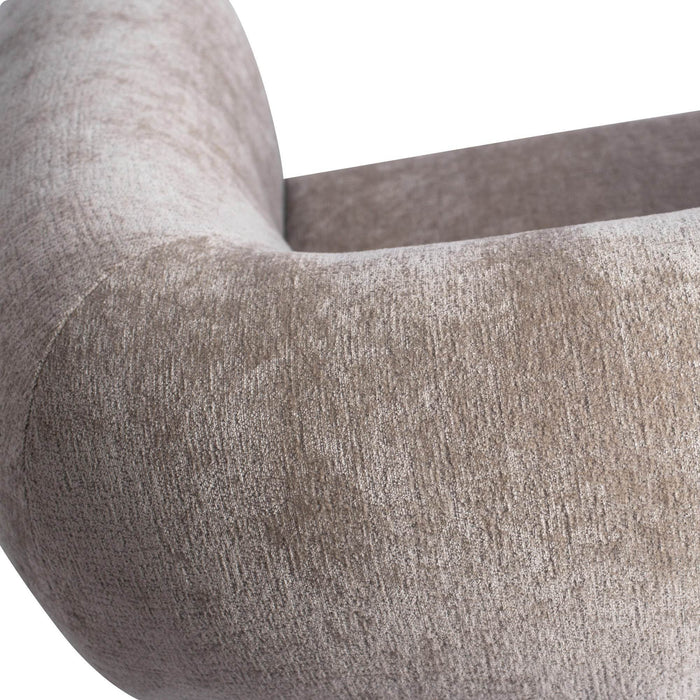 Elefan Cream fauteuil ronde armleuning