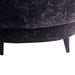 Elefan Antraciet fauteuil ronde armleuning