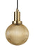 Juliet Amber glazen hanglamp 8 stuks swirl