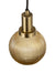 Juliet Amber glazen hanglamp 8 stuks swirl