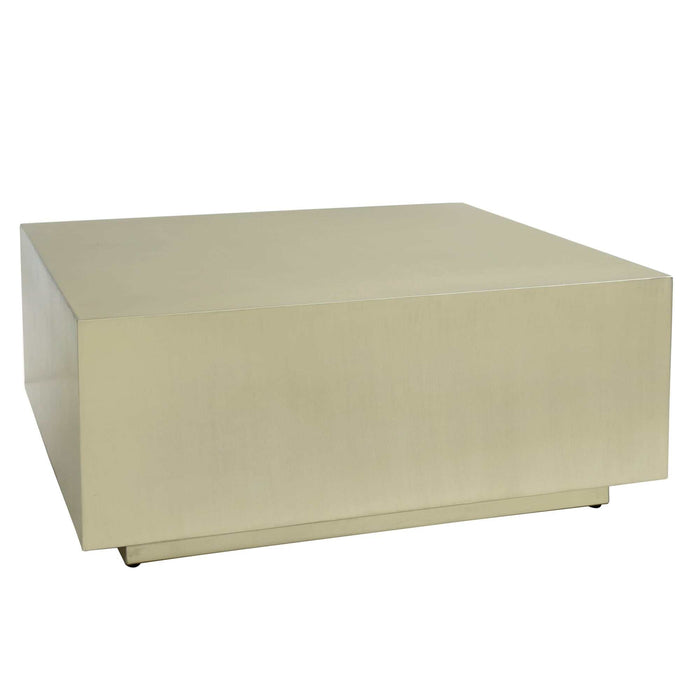 Irvy Gold ijzeren salontafel vierkant mat - Set van 2