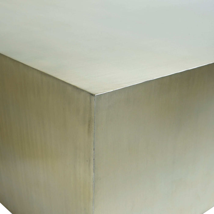 Irvy Gold ijzeren salontafel vierkant mat - Set van 2