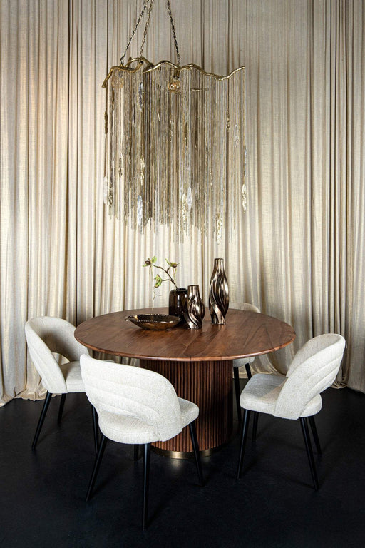 Wilco Brass gegoten alu hanglamp kettingen breed