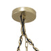 Wilco Brass gegoten alu hanglamp kettingen breed