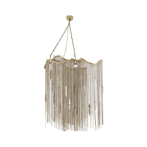 Wilco Brass gegoten alu hanglamp kettingen breed