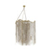 Wilco Brass gegoten alu hanglamp kettingen breed