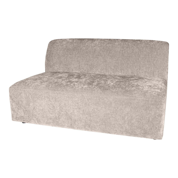 Lujo sofa white 9852 fiore fabric 2 seater element