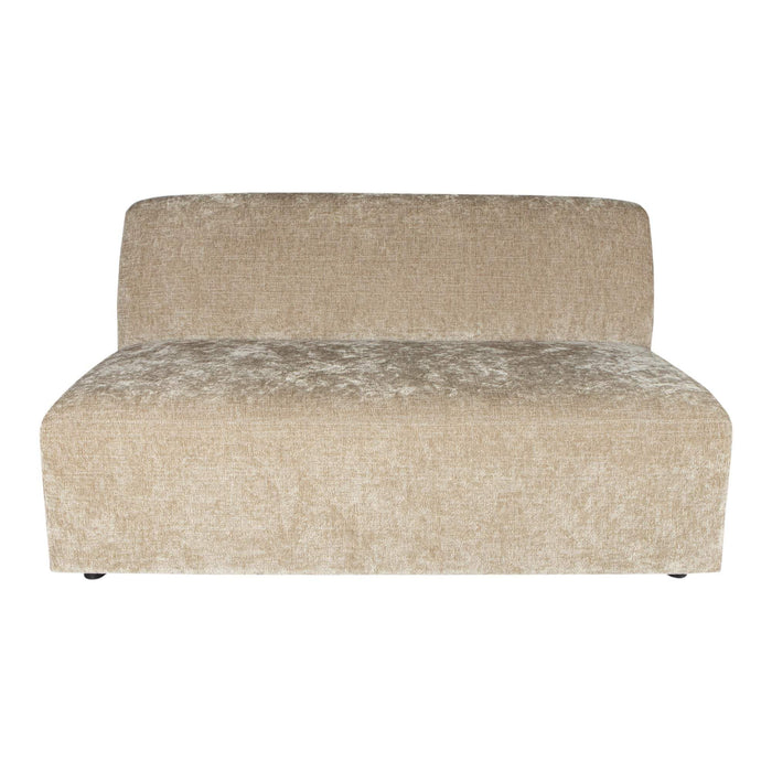 Lujo sofa cream 6051 fiore fabric 2 seater element