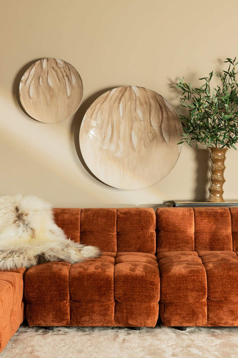 Jidde sofa berge 1042 beige fabric hocker