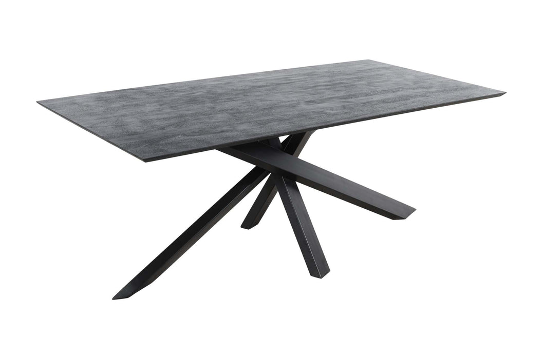 Alore Eettafel Zwart Rechthoek