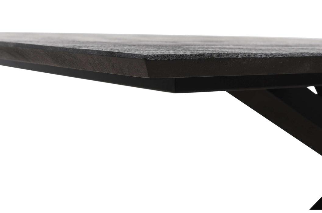 Alore Eettafel Zwart Rechthoek