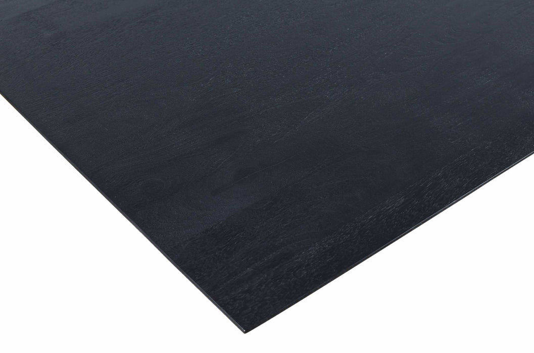 Alore Eettafel Zwart Rechthoek