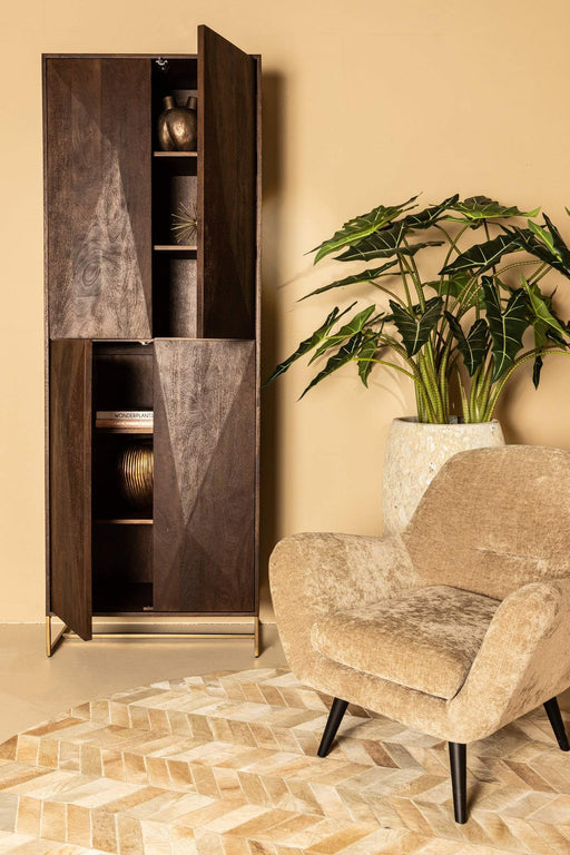 Onyx Kast bruin 4 drs