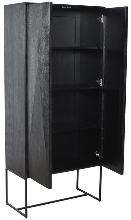 Onyx kast zwart 2 drs