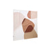 Olympia Bruin canvas wandpaneel organic