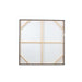 Olympia Bruin canvas wandpaneel organic