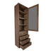 Eiken Kast Armarium 1 deur 4 laden Glay