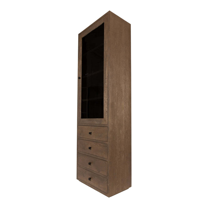 Eiken Kast Armarium 1 deur 4 laden Glay